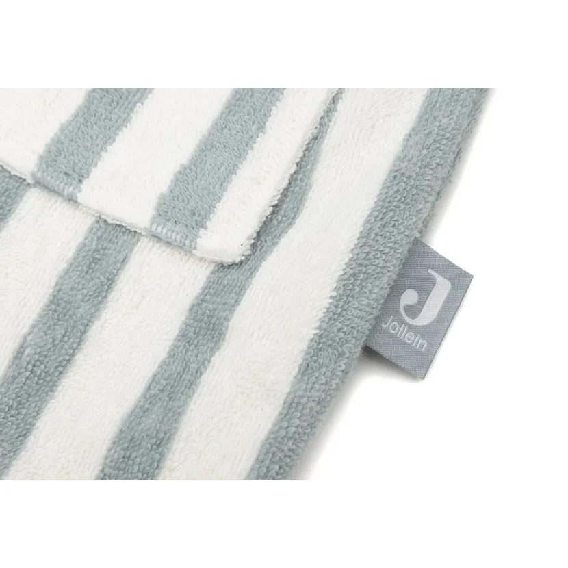 Халат Jollein Stripe Terry Sea Green GOTS (1-2 года)