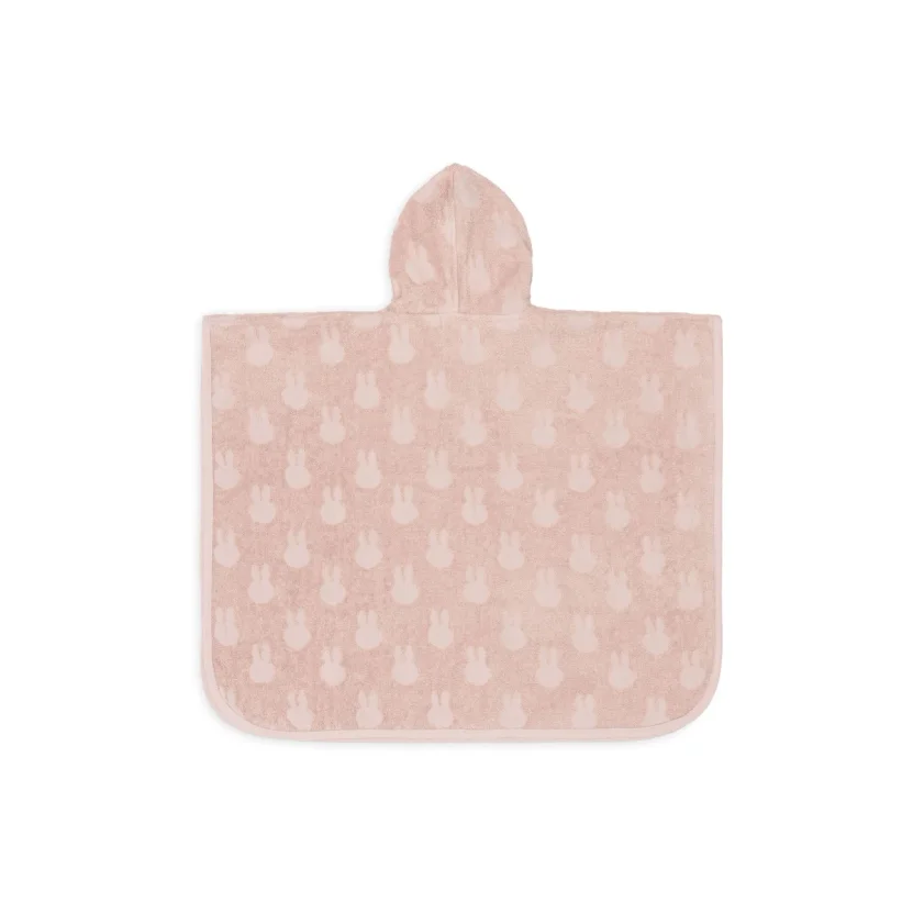 Poncho pentru baie Jollein Terry Miffy Jacquard Wild Rose