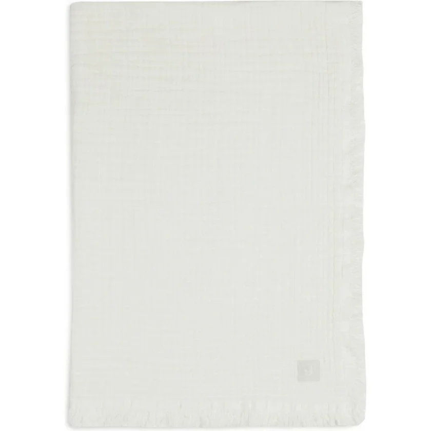 Paturica Jollein Muslin Fringe Ivory, 120x120 cm