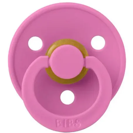 Suzeta rotunda din latex BIBS Bubblegum (0-6 luni) foto