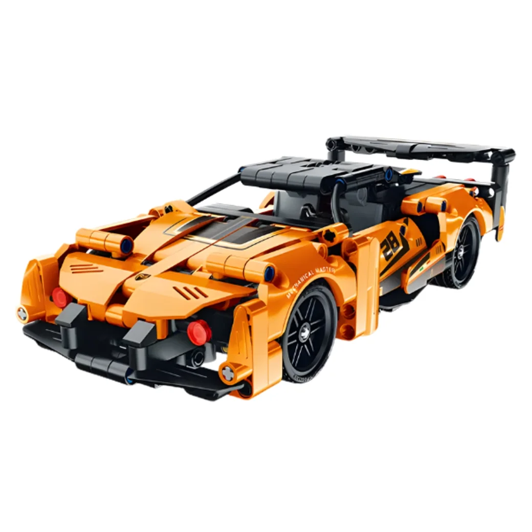 Set de construcție 2 în 1, iM Master Mechanical Master „Mașină sportivă”, cu inerție, 278 piese