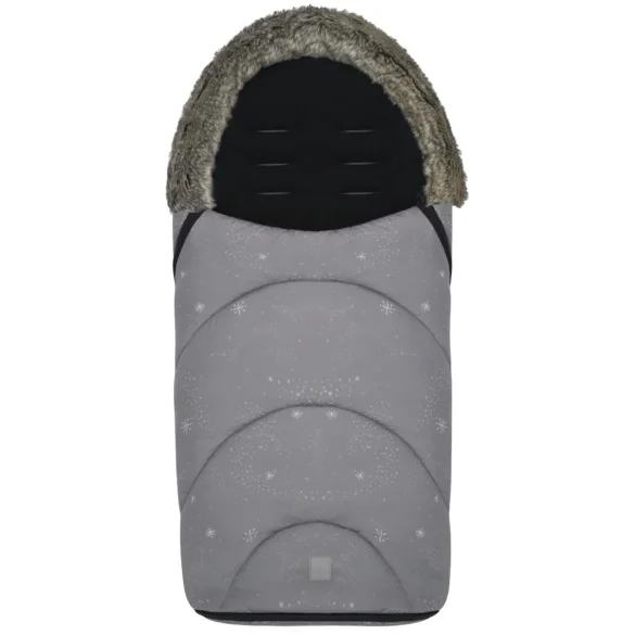 Husa de iarna pentru carucior KikkaBoo Trendy Galaxy Grey
