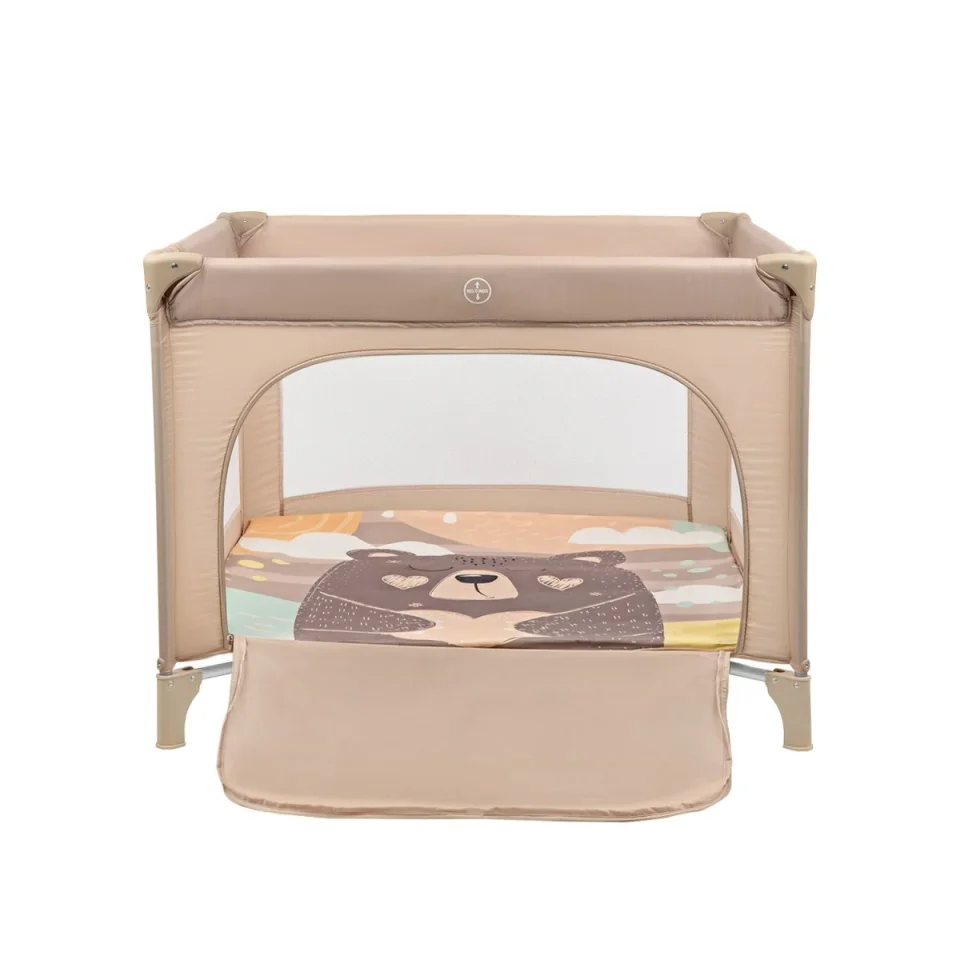 Манеж для детей KikkaBoo Enjoy Beige Bear