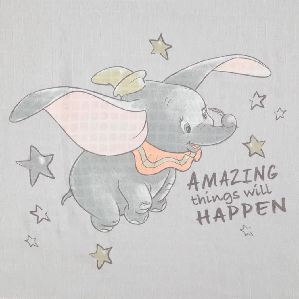 Набор хлопковых пеленок Premaman Disney Dumbo, 3 шт.