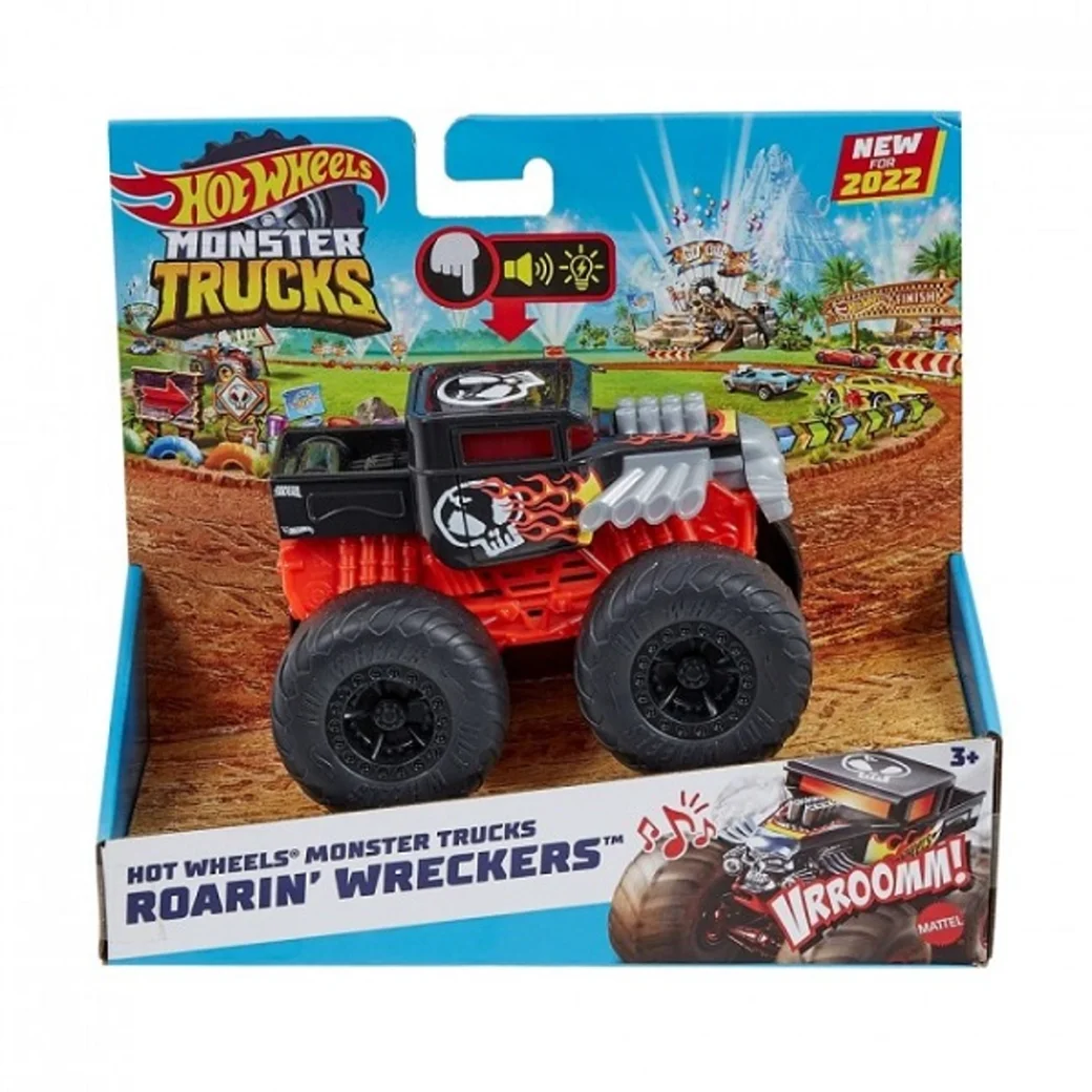 Hot Wheels "Monster Trucks" Mașina SUV la scara 1:43 (as., sunete și lumini)