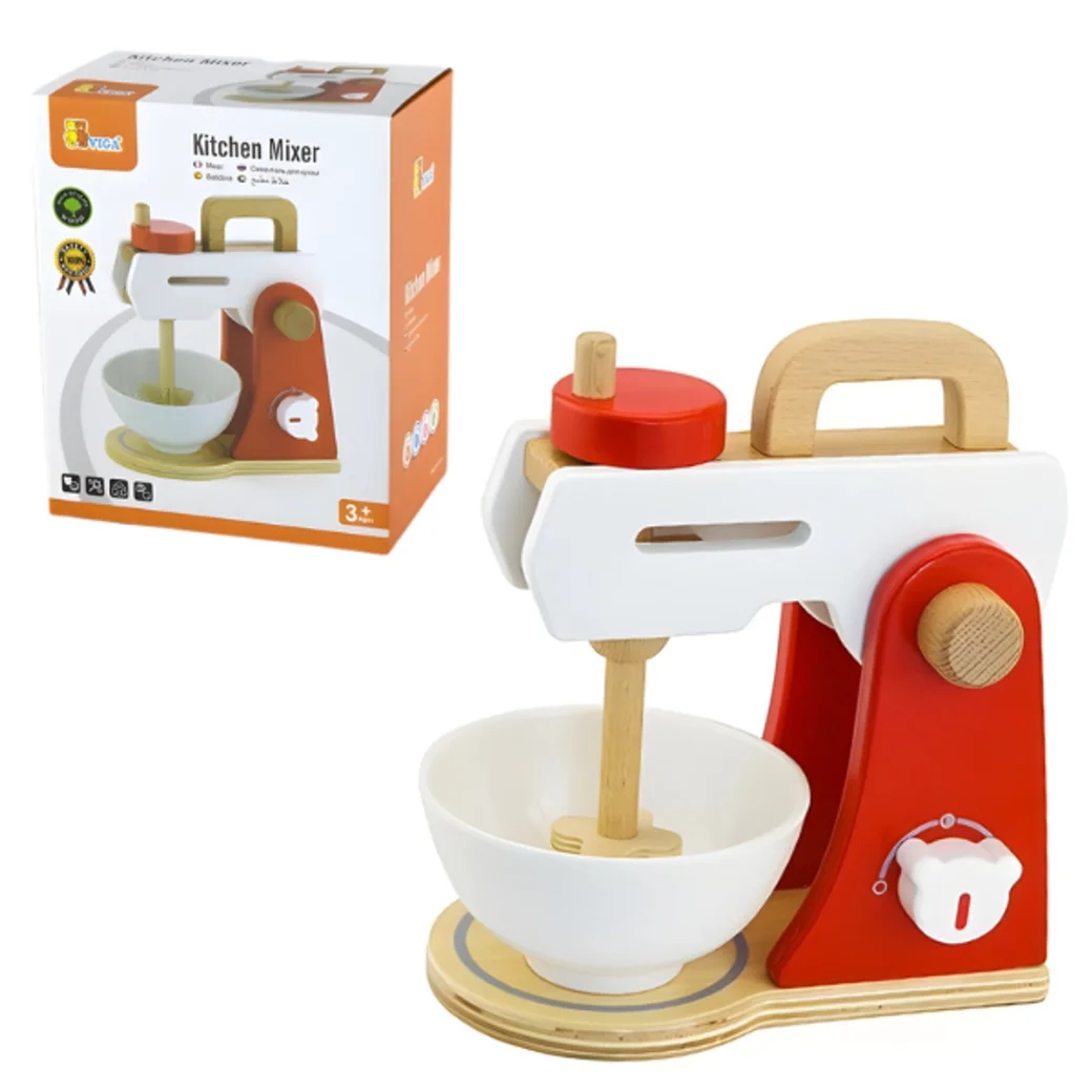 Jucărie de lemn - Mixer