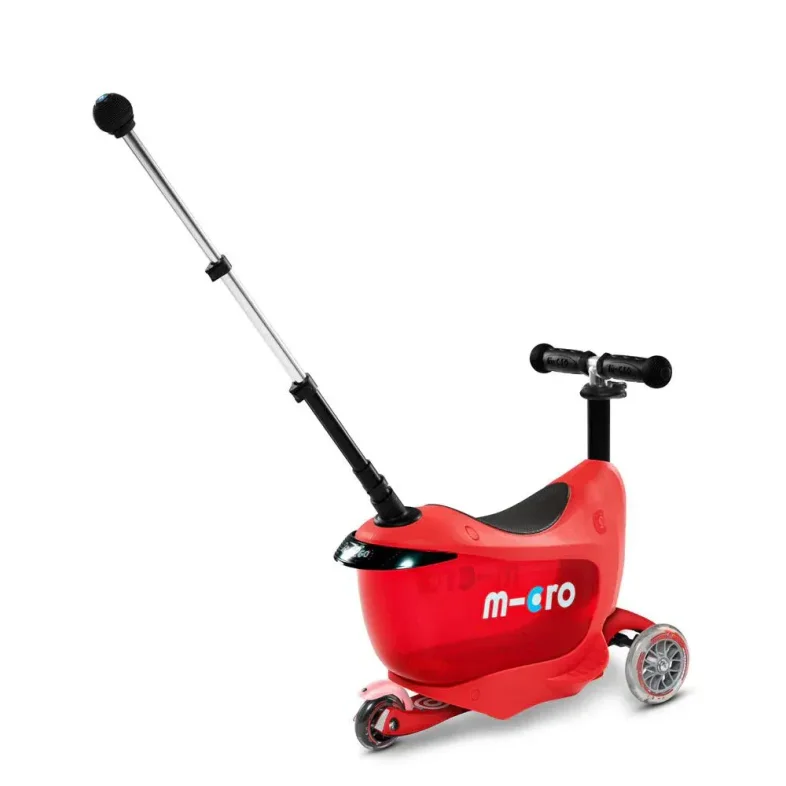 Trotineta Micro Mini2go Deluxe Plus Red foto