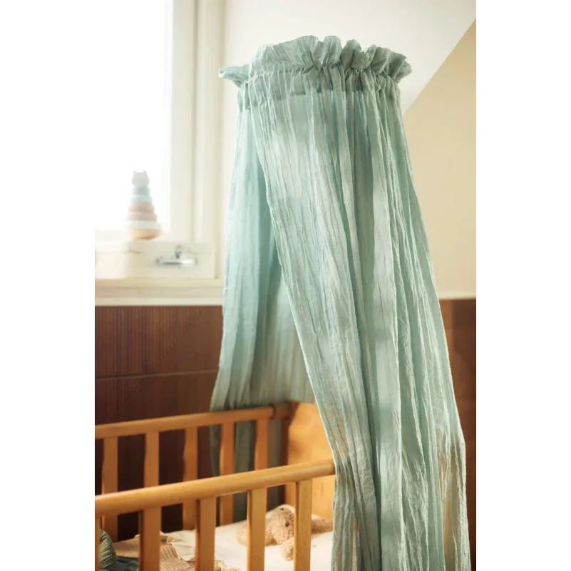 Baldachin Vintage Jollein Sea Green, 245 cm foto