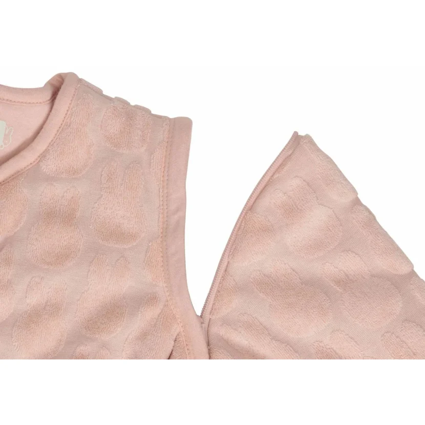 Спальный мешок с отстёгивающимися рукавами Jollein Miffy Jacquard Wild Rose, 70 см