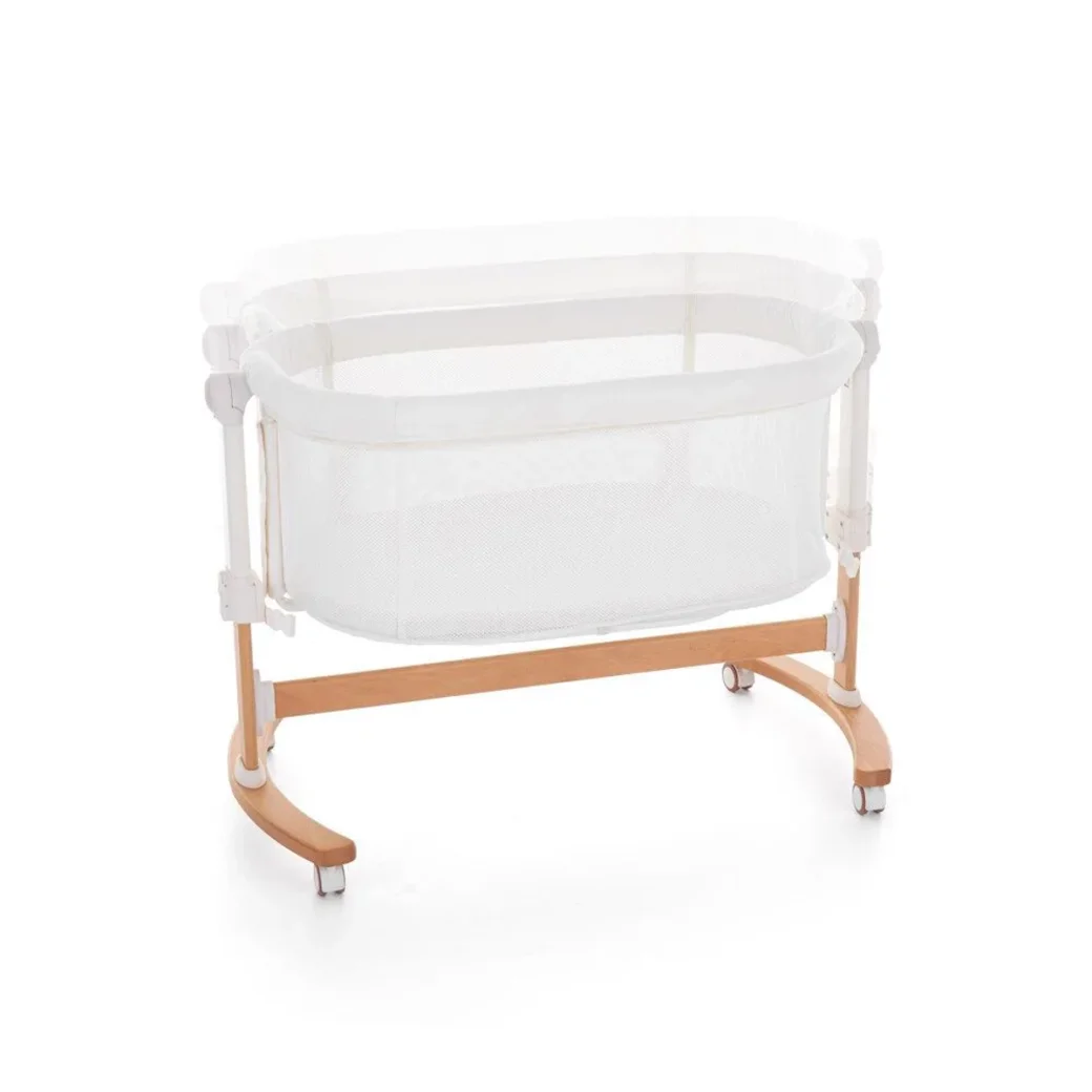 Кроватка co-sleeper 2 в 1 Petite&Mars Glory White