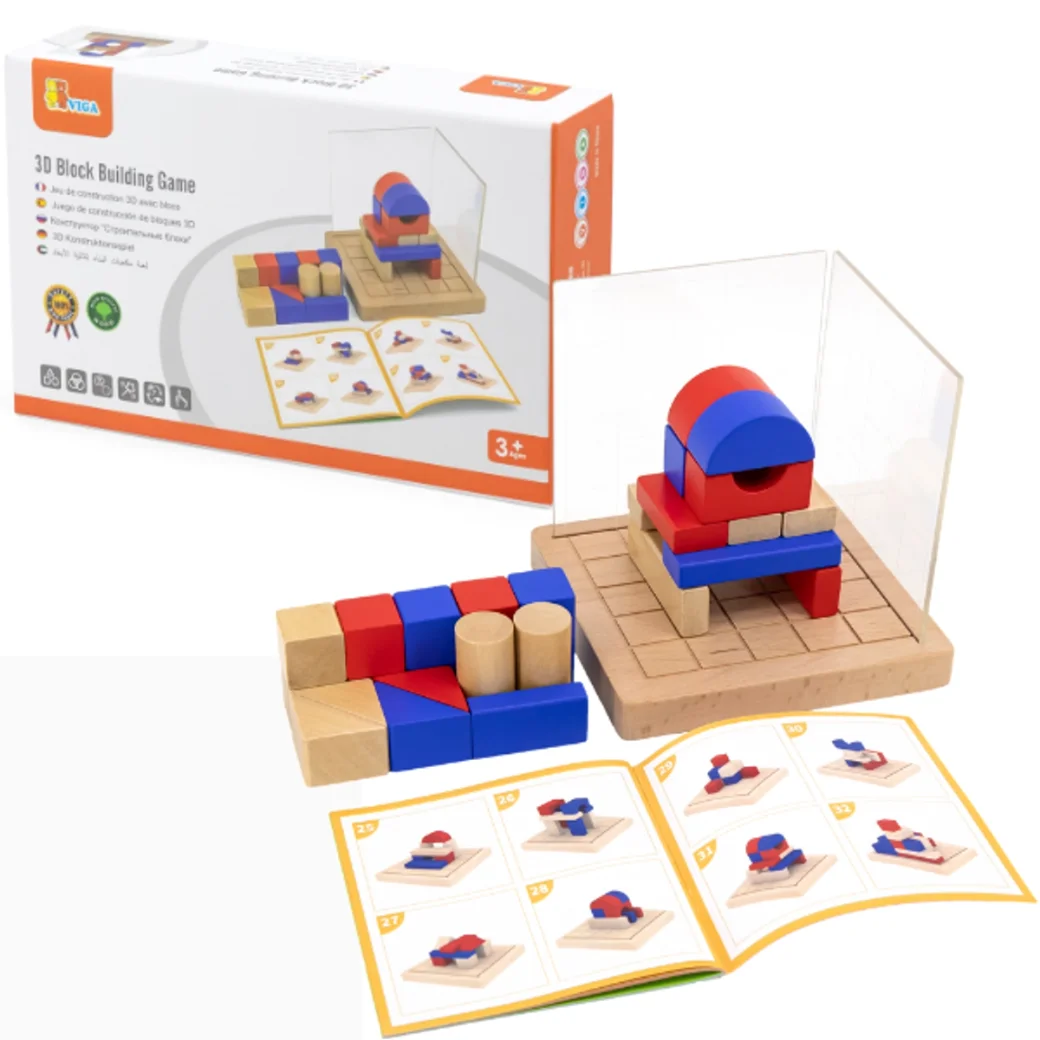 Constructor "Blocuri de construcție 3D", 26 elem.