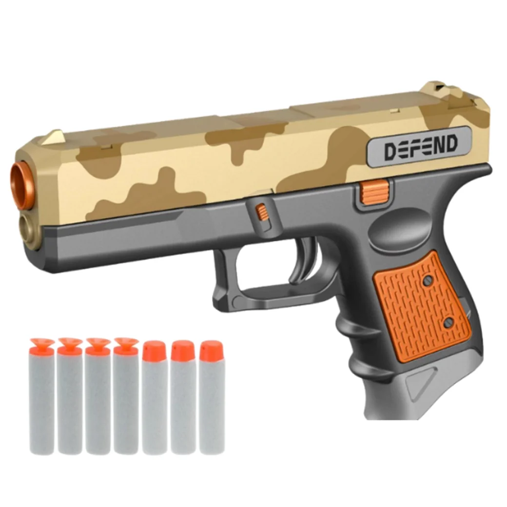 Пистолет Glock Blaster Zone с мягкими патронами (камуфляж)