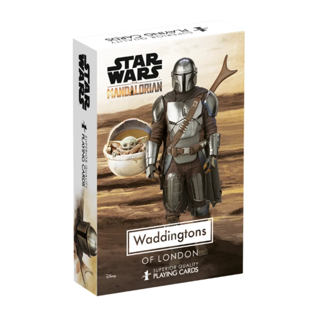 Cărţi de joc Waddingtons No. 1 "Star Wars: Mandalorian"