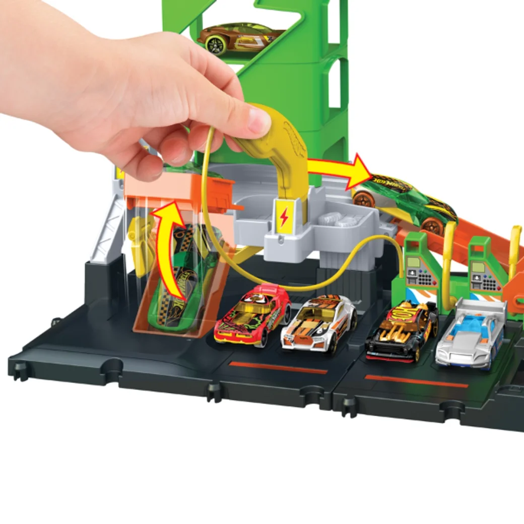 Игровой набор Hot Wheels "Заправочная станция Super Recharge"