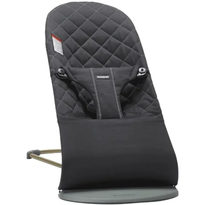 Balansoar BabyBjorn Bliss Black, Bumbac foto
