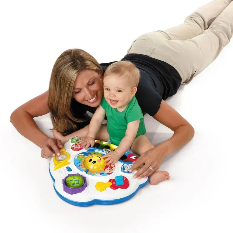 Masuta interactiva de activitati Baby Einstein Discovering foto