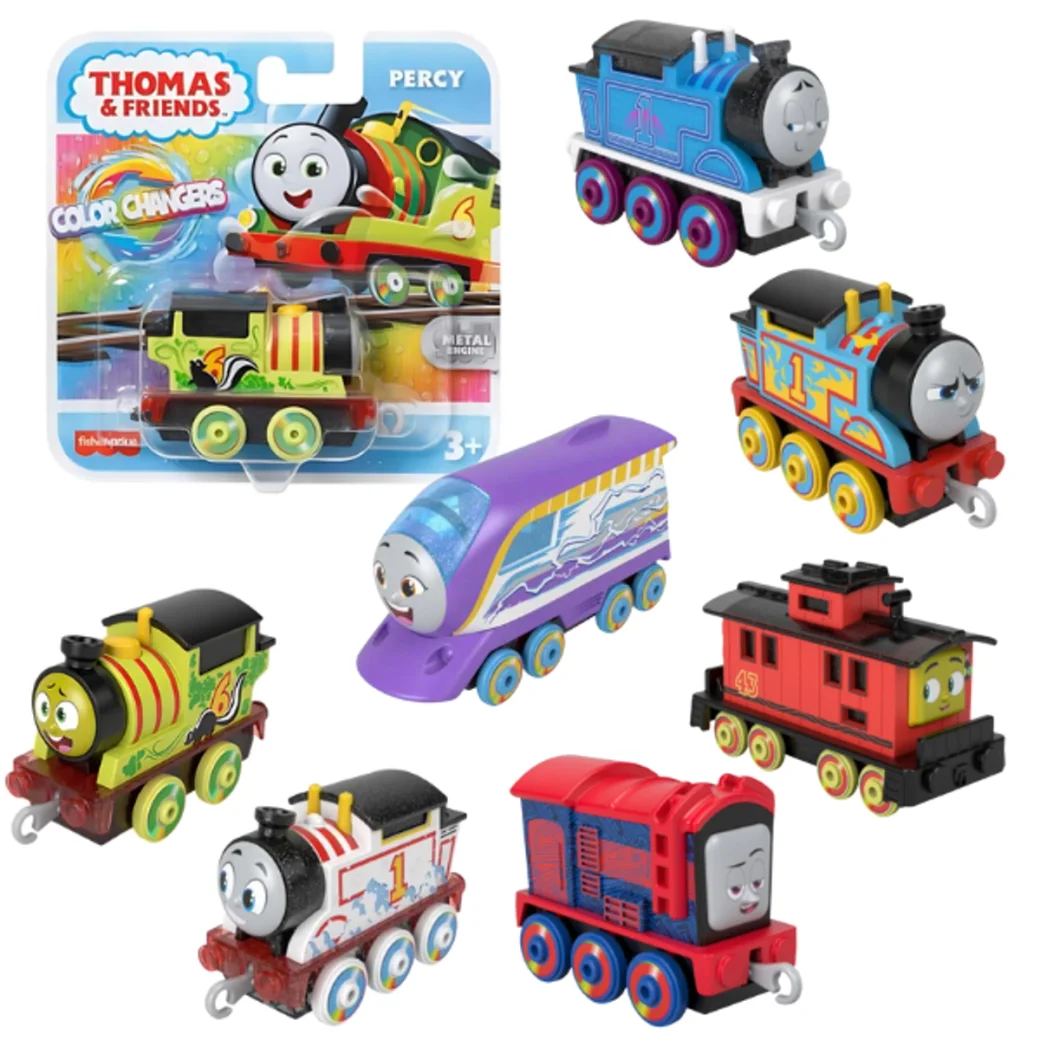 Locomotivă schimbarea culorii  "Thomas și prieteni", in asortiment