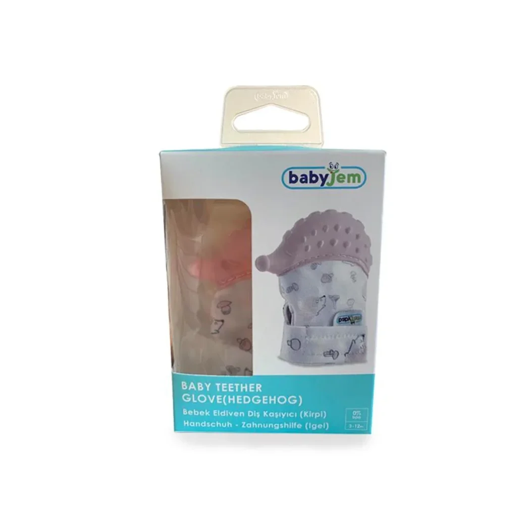 Детские перчатки для прорезывания зубов BabyJem Scratch Gloves Ecru