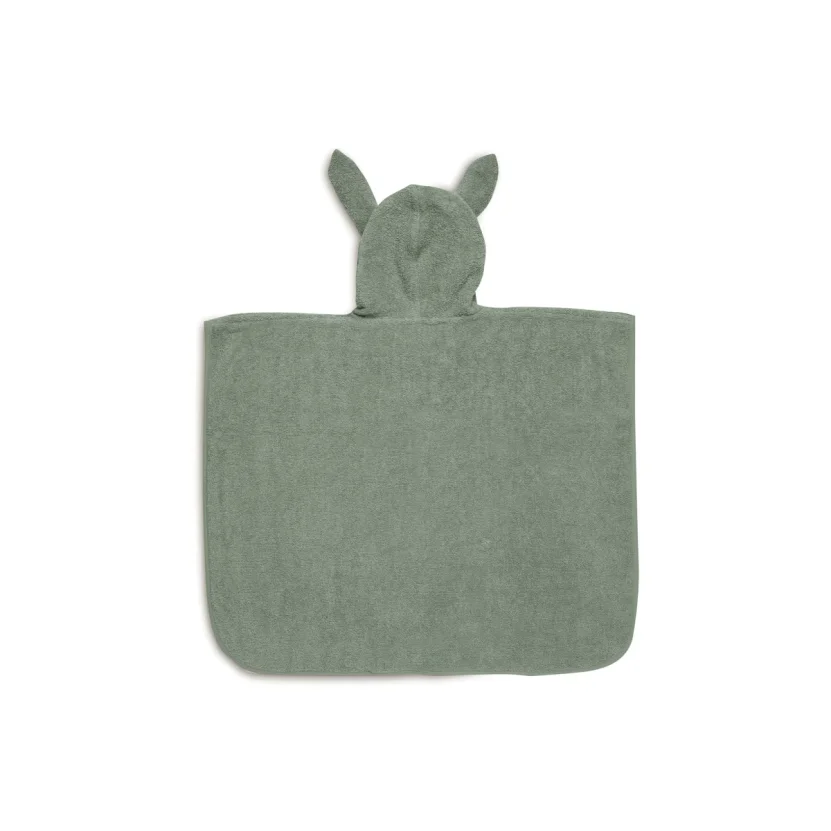 Poncho pentru baie Jollein Ash Green