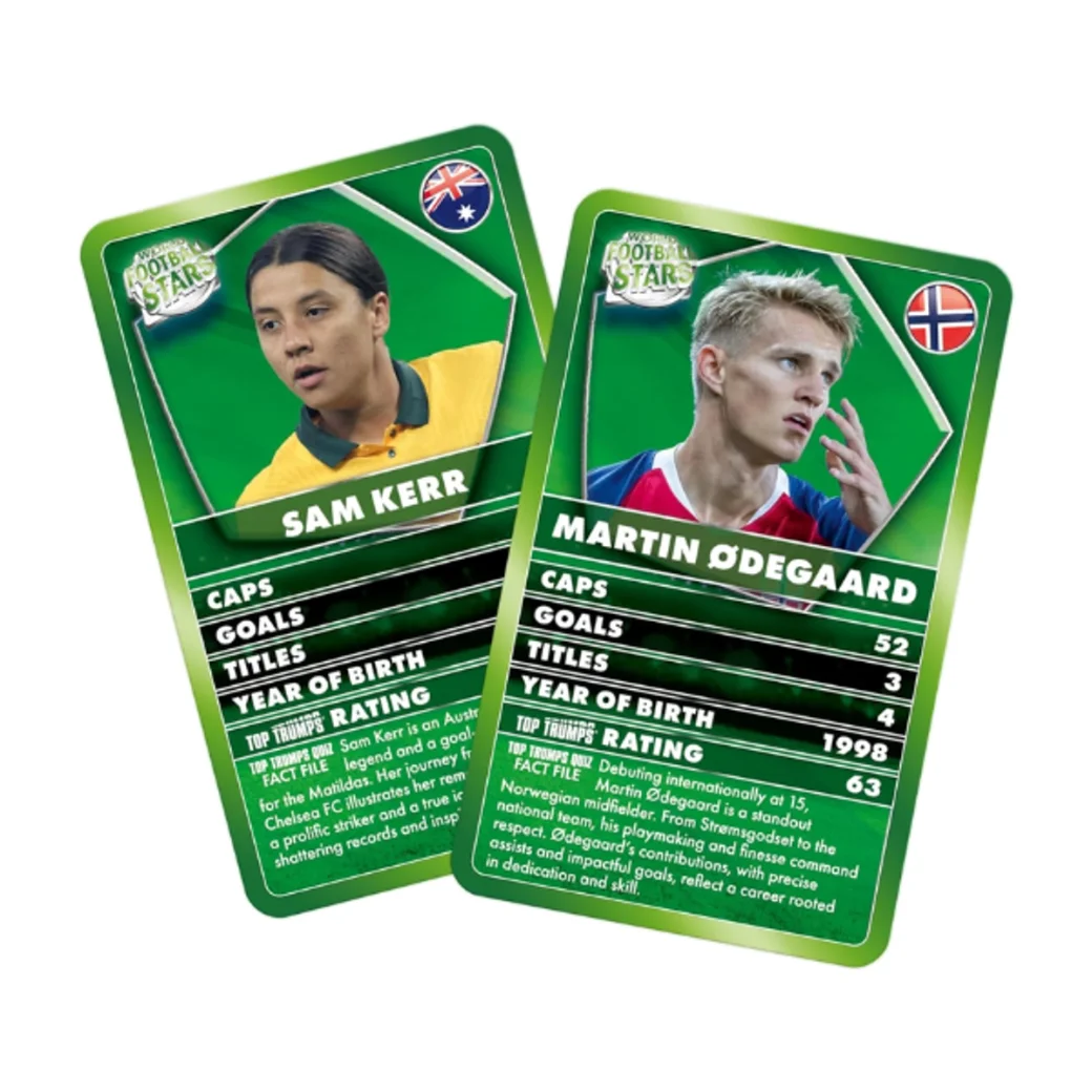 Joc de masă Top Trumps Specials  "World Football Stars"
