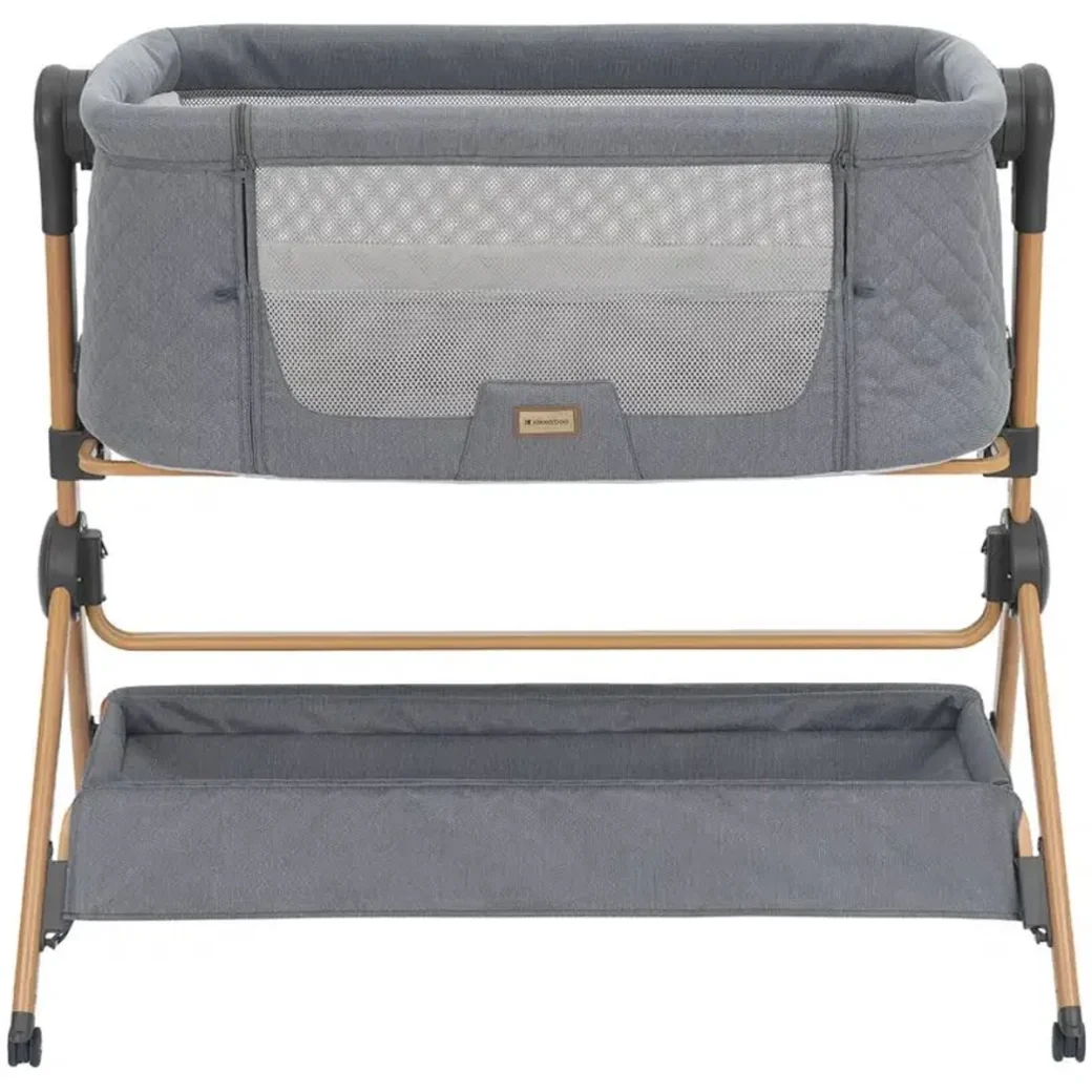 Patut si scaun de masa 2 in 1 KikkaBoo Sleat Me Grey