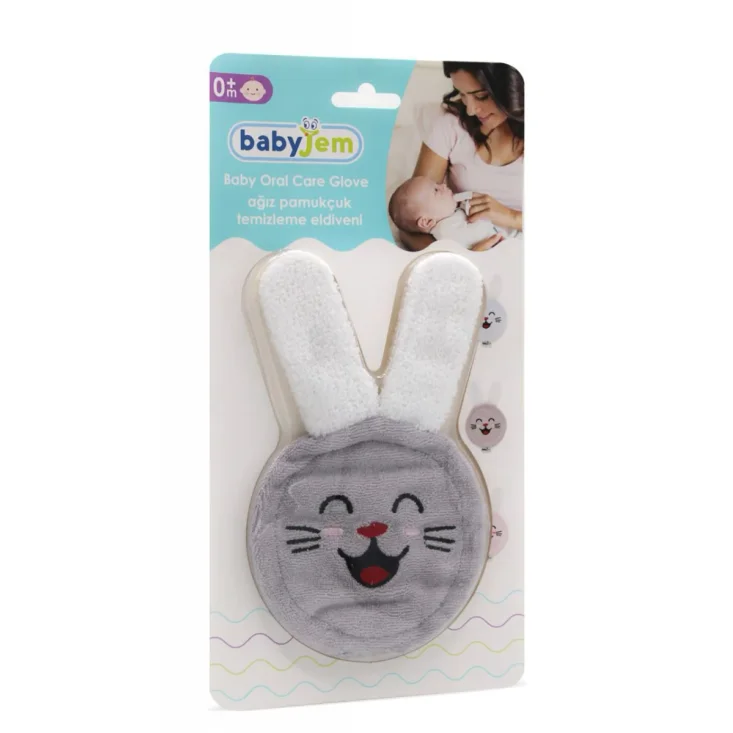 Periuta de dinti pentru folosire pe deget BabyJem Roz