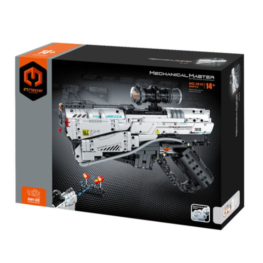 Set de construcție iM Master Mechanical Master „Pistol”, 869 piese