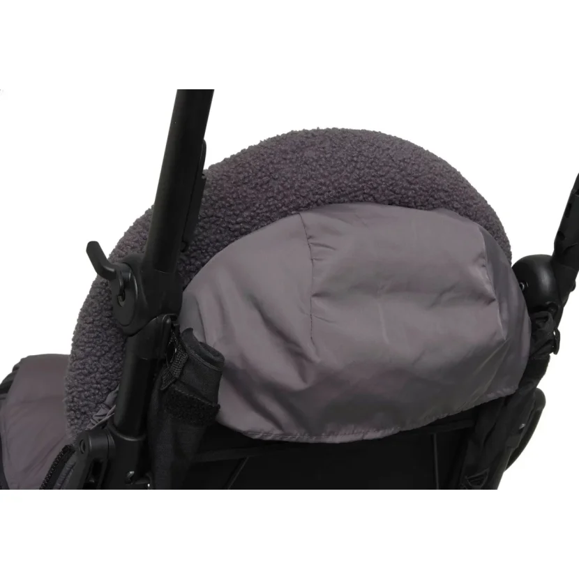 Husa de iarna pentru carucior Jollein Puffed Grey