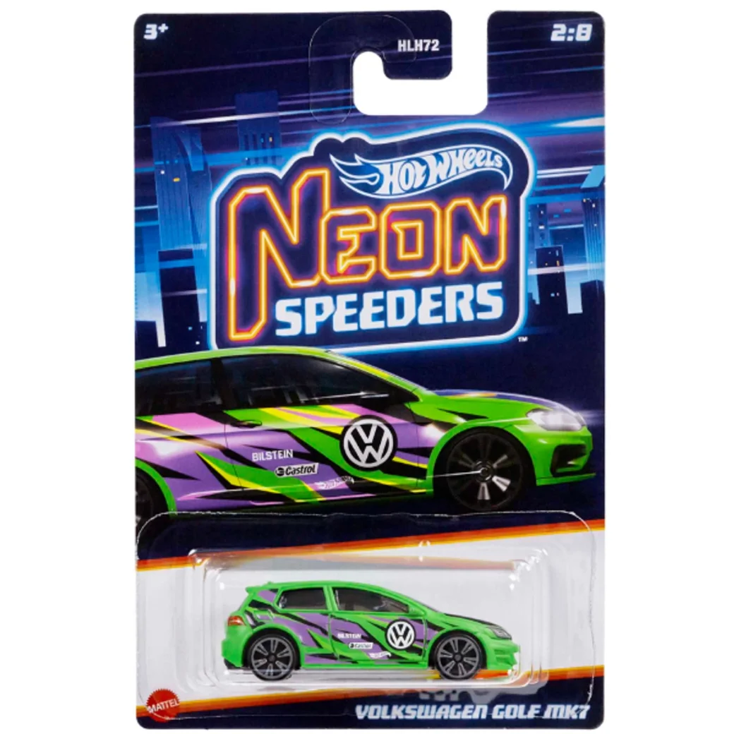 Hot Wheels Mașini neon de curse, în asortiment
