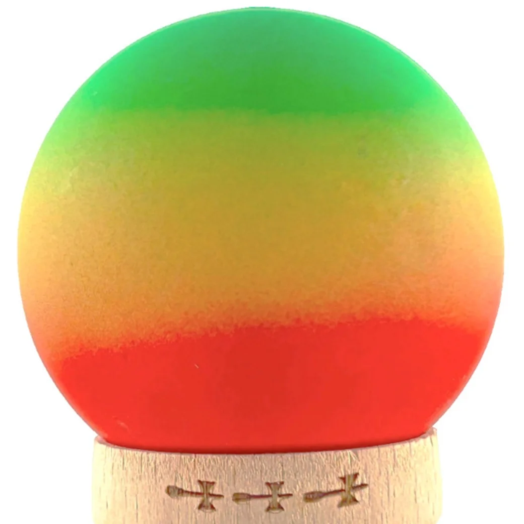 "Kendama Flippy X Original: Светофор", профессиональная, 7 х 6 х 18 см, веревка 55 см, большие чаши