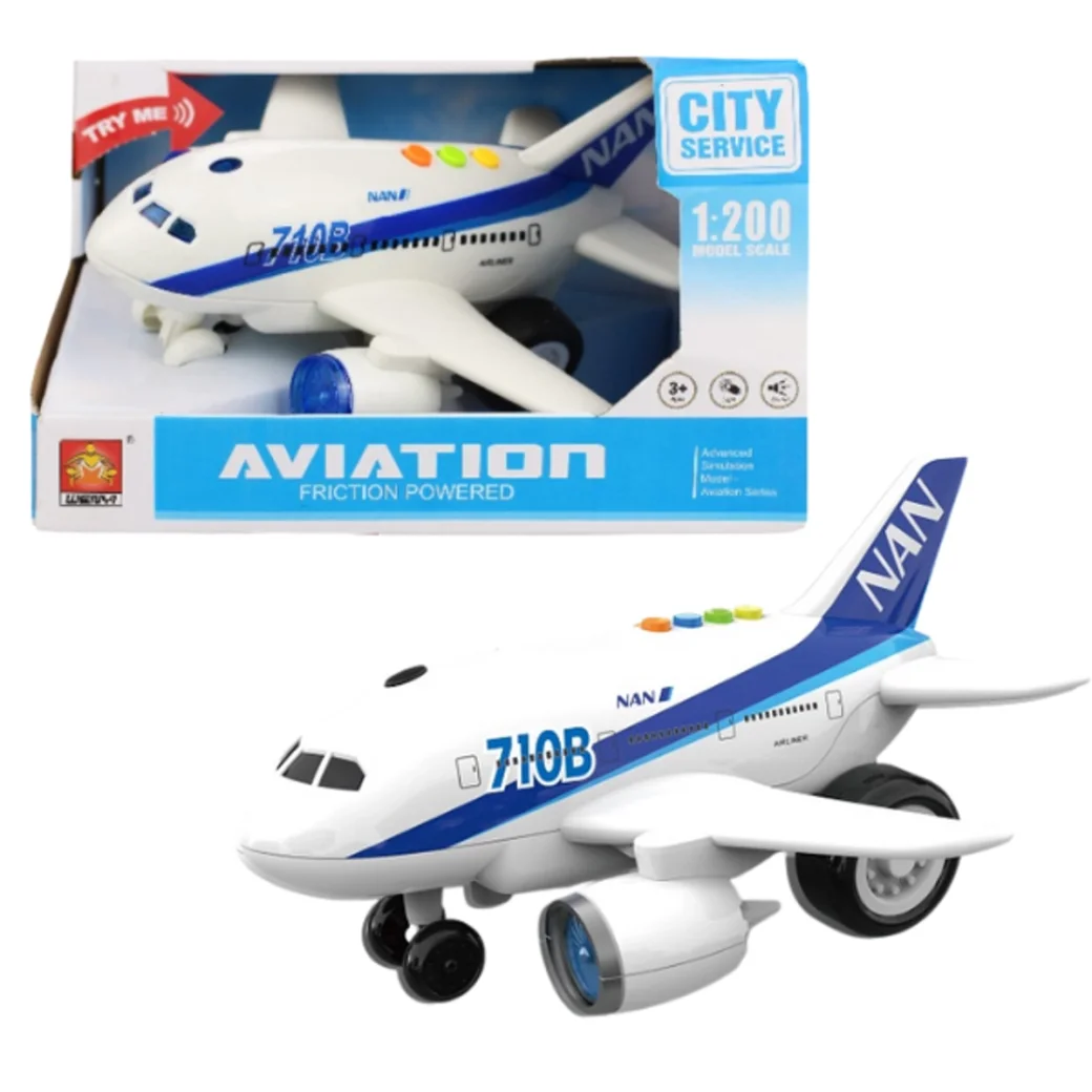 1:200 Avion cu inertie "Planebus 710B" (lumina/sunet)