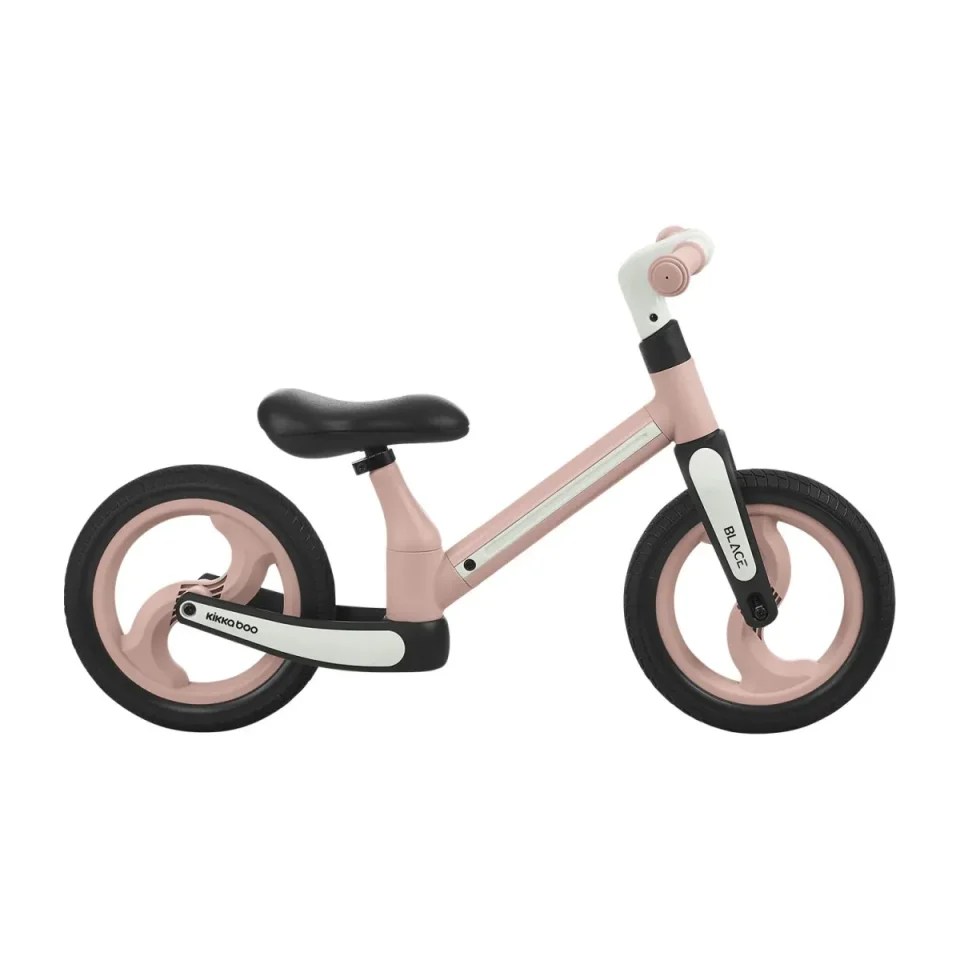 Bicicleta fara pedale KikkaBoo Blace Pink foto