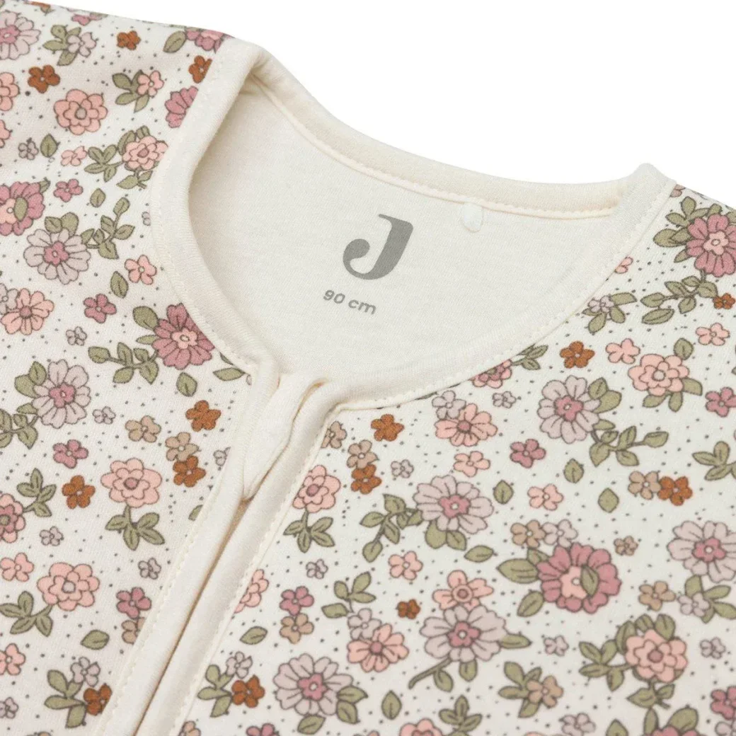 Sac de dormit cu maneci detasabile Jollein Retro Flowers, 70 cm foto