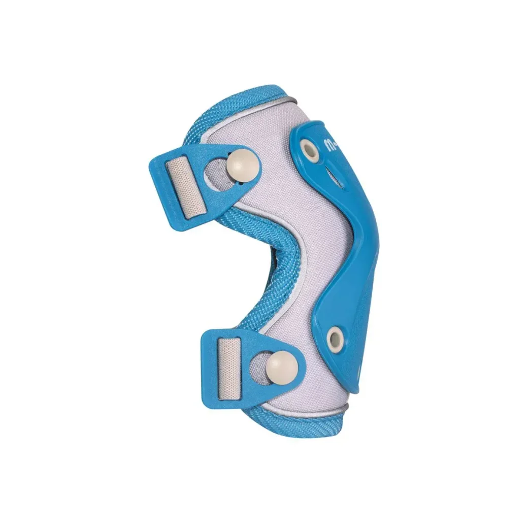 Set de protectii pentru genunchi si coate Micro reflective Blue M foto