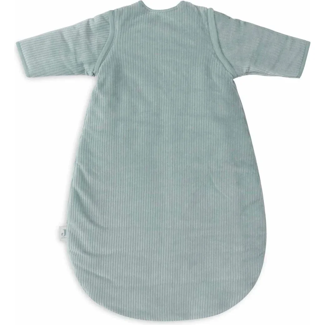 Спальный мешок с съёмными рукавами Jollein Rib Sea Green, 90 см foto
