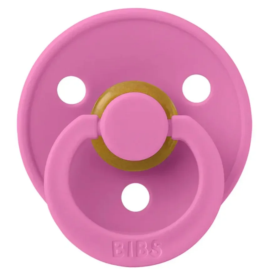 Suzeta rotunda din latex BIBS Bubblegum (6-18 luni) foto