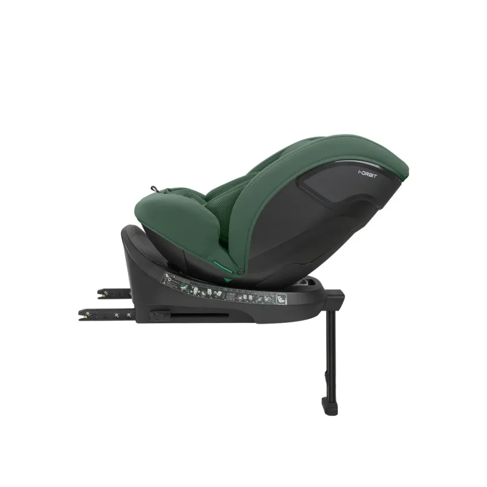 Вращающееся автокресло с изофиксом KikkaBoo i-Orbit Army Green, 40-150 см foto
