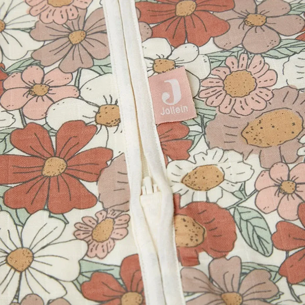 Спальный мешок Jollein Muslin Blossom, 90 см foto