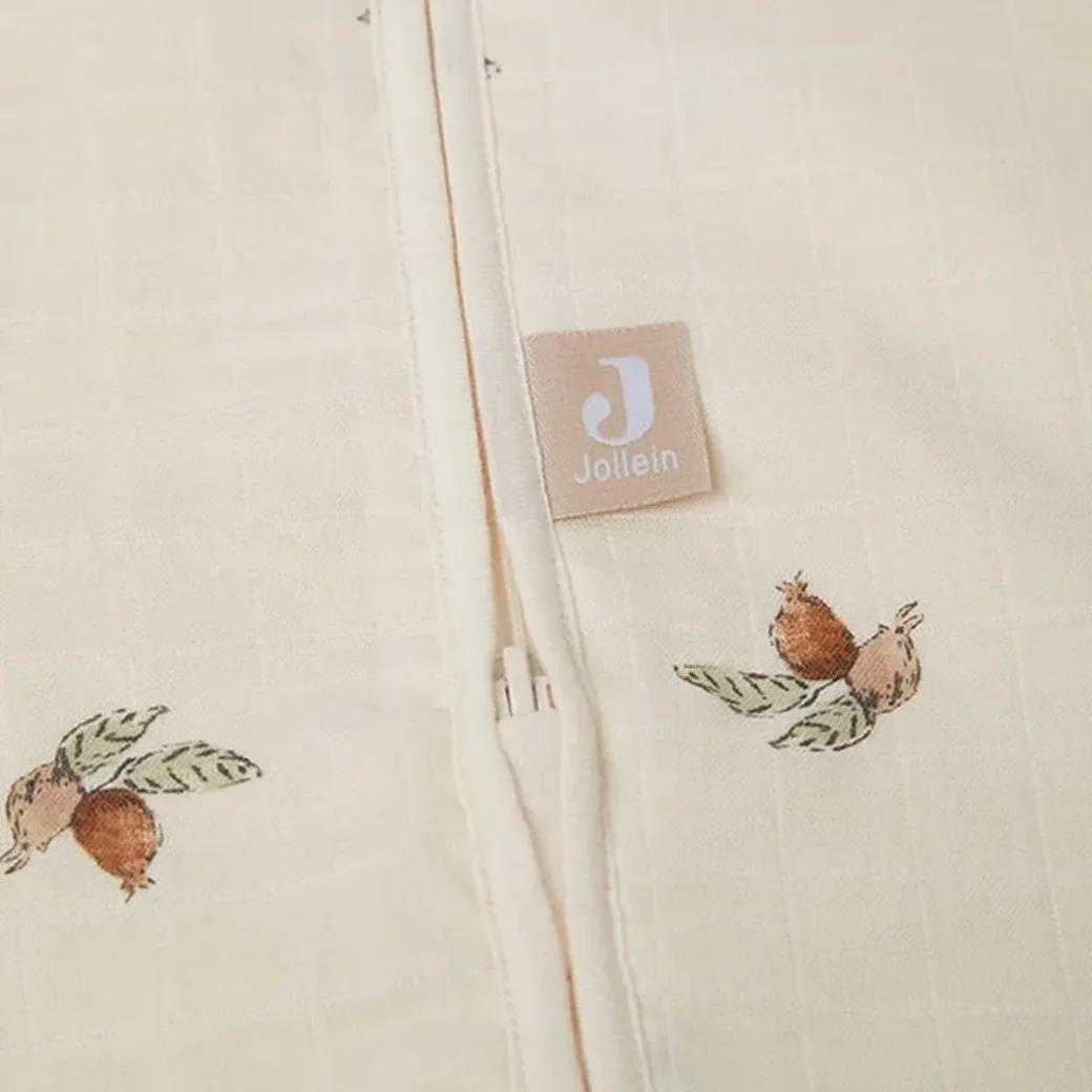 Спальный мешок Jollein Muslin Rosehip, 90 см foto