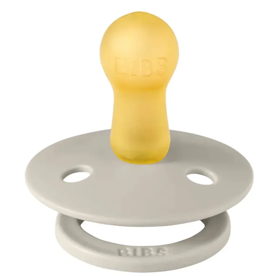 Suzeta rotunda din latex BIBS Sand (6-18 luni) foto