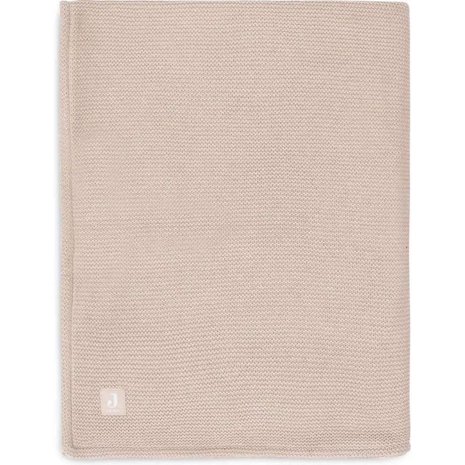 Paturica Jollein Basic Knit Wild Rose/Fleece, 100x150 cm foto