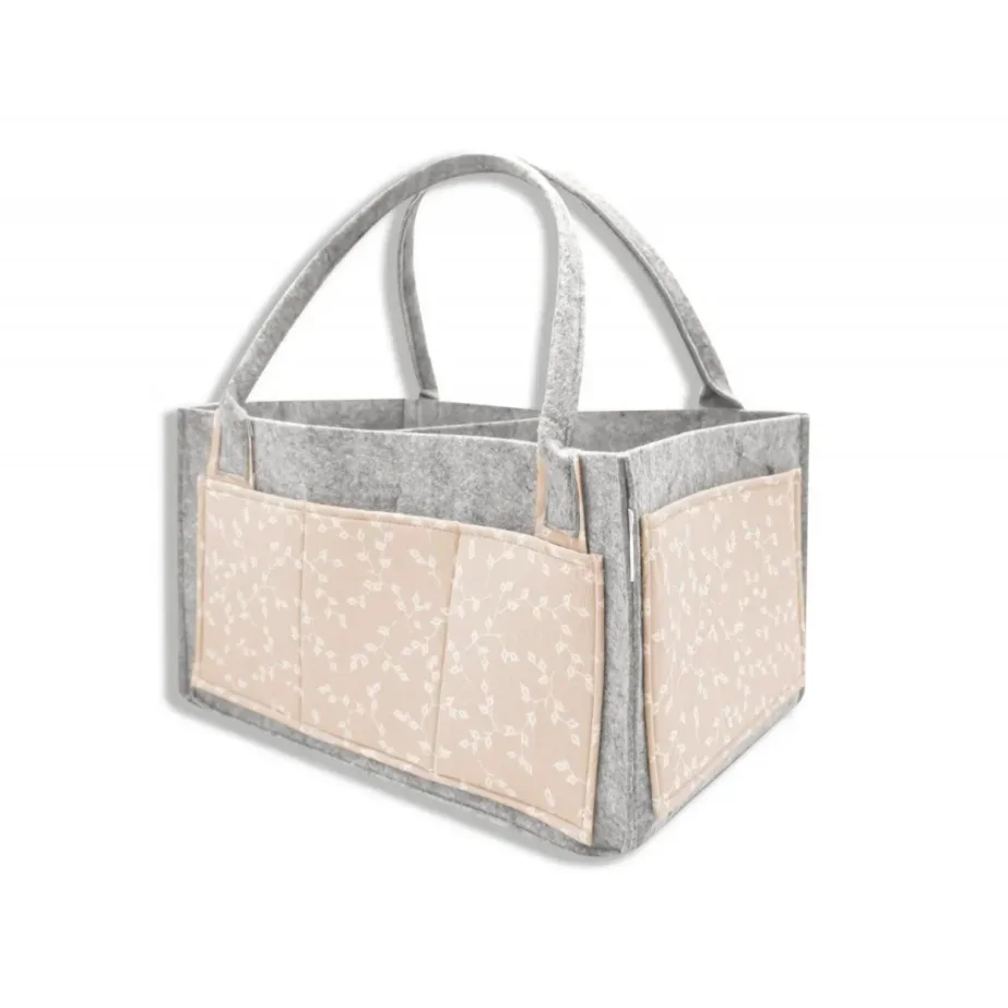 Geanta organizator scutece si accesorii BabyJem Roz foto