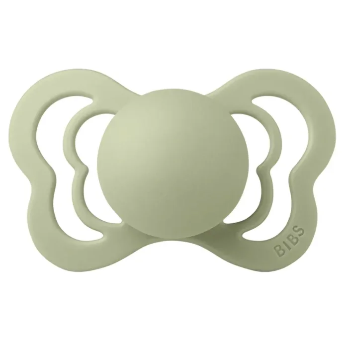 Suzeta anatomica din silicon BIBS Couture Sage (0-6 luni) foto