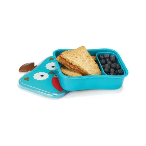 Kit pentru pranz Skip Hop Zoo Bufnita foto