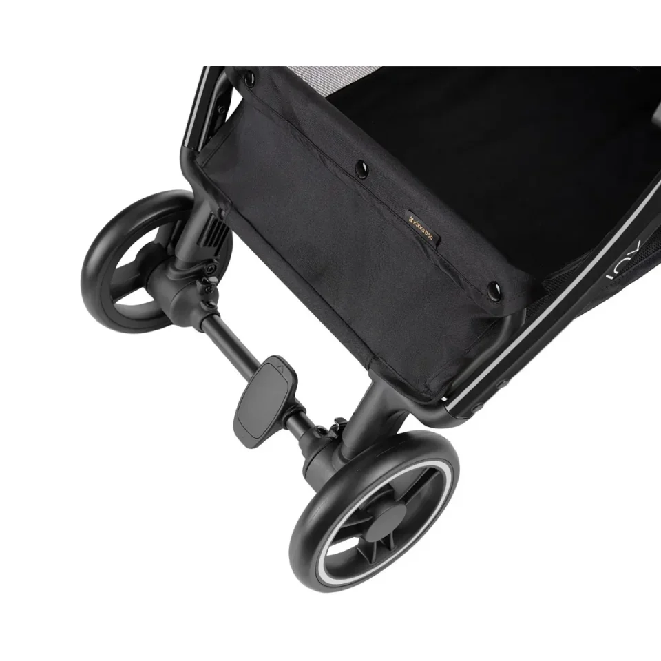 Коляска с автоматическим складыванием KikkaBoo Joy Dark Grey foto