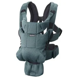 Анатомический мультифункциональный рюкзак-кенгуру BabyBjorn Move Sage Green, 3D Mesh foto