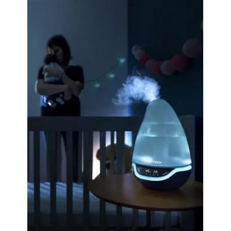 Цифровой Увлажнитель воздуха-ночник с гигрометром Babymoov Hygro Plus foto
