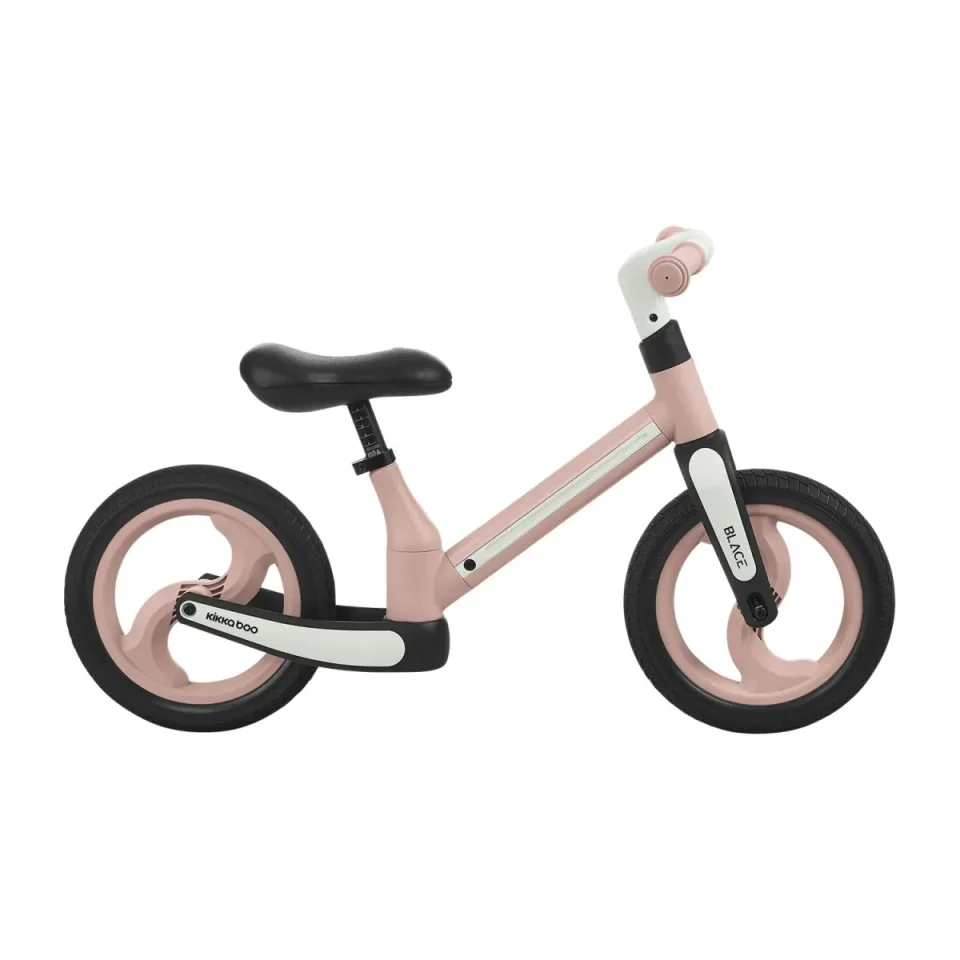 Bicicleta fara pedale KikkaBoo Blace Pink foto