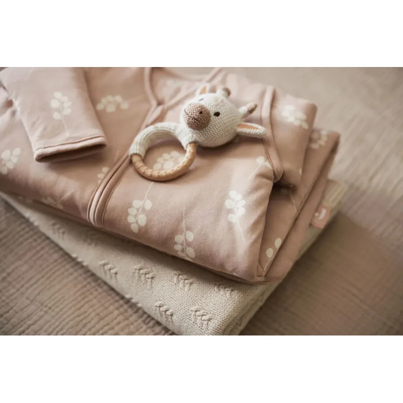 Плед Jollein Grain Knit Oatmeal, 75x100 см foto