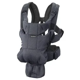 Marsupiu anatomic BabyBjorn Move Anthracite, 3D Mesh foto